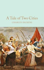 book cover: A Tale of Two Cities by Charles Dickens
