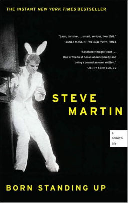 book cover: Born Standing Up by Steve Martin