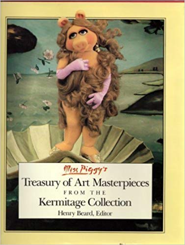 book cover: Miss Piggy's Treasury of Art Masterpieces