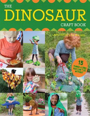 book cover: The Dinosaur Craft Book by Minter and Williams