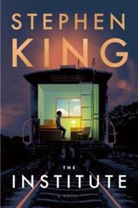 book cover; The Institute by Stephen King