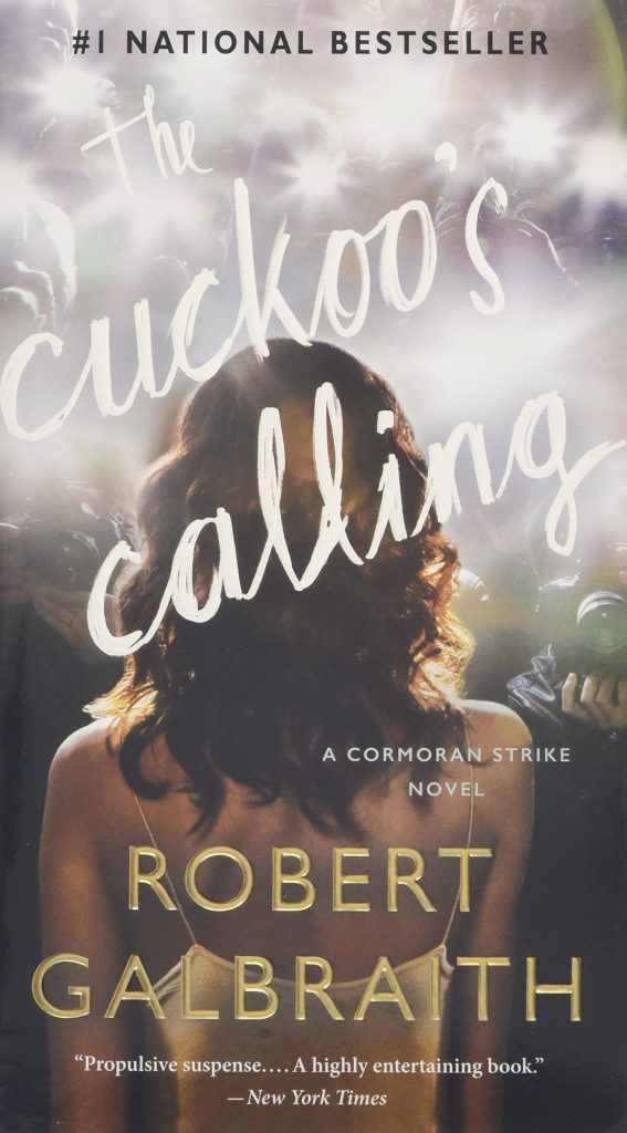 book cover: The Cuckoo's Calling by Robert Galbraith