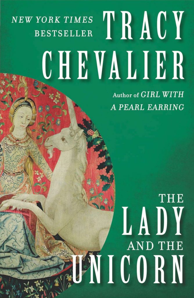 book cover: The Lady and the Unicorn by Tracy Chevalier