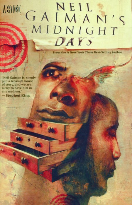 book cover: Neil Gamain's Midnight Days
