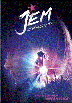 dvd cover: Jem and the Holograms