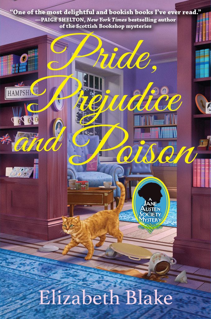 book cover: Pride, Prejudice, and Poison by Elizabeth Blake
