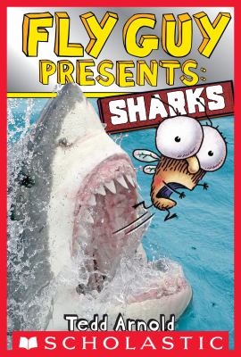 book cover: Fly Guy Presents: Sharks by Tedd Arnold