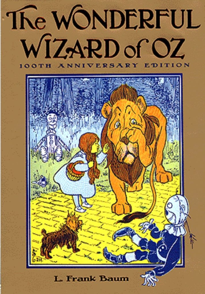 book cover: The Wonderful Wizard of Oz by L. Frank Baum