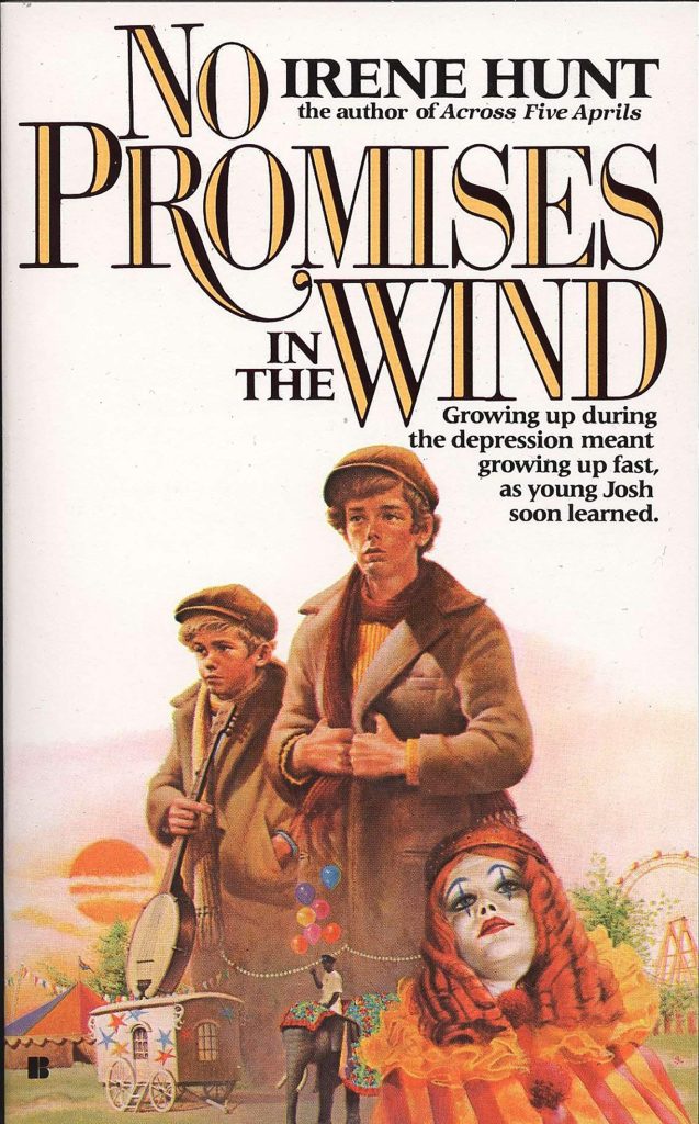 book cover: No Promises in the Wind by Irene Hunt